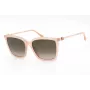JIMMY CHOO TOTTA-G-S-FWM naisten aurinkolasit - musta asetaattikehys, harmaat liukuvärilinssit, 56 mm