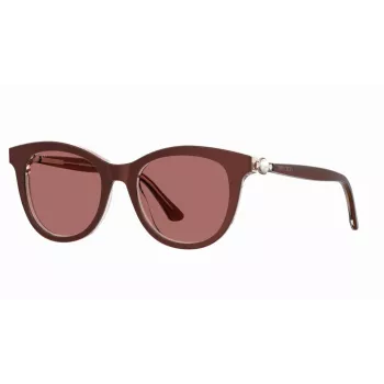 JIMMY CHOO naisten aurinkolasit Annabeth/S - musta kehys, harmaat liukuvat linssit - 51/19/145 mm