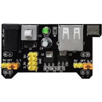 JOY-IT B-POW Raspberry Pi virtalähteen laajennuspiirilevy, 6-24V DC tulo, 5V 2,5A lähtö