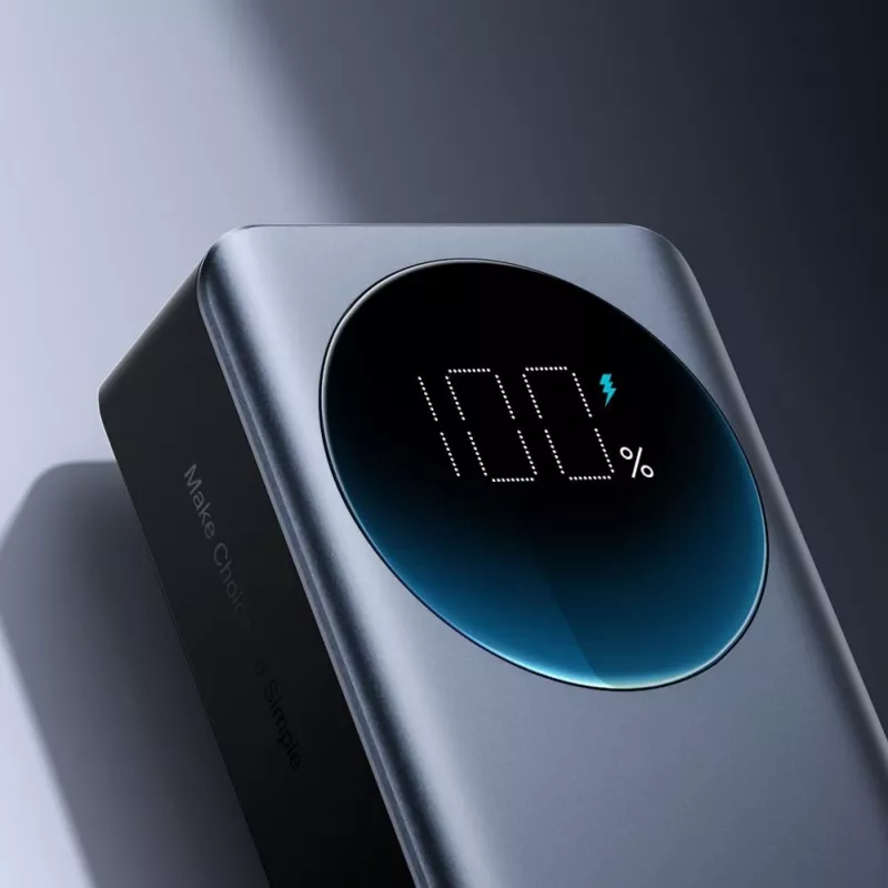 JOYROOM 30000mAh 65W varavirtalähde digitaalinäytöllä (JR-PBF05) - musta