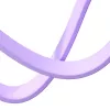 JOYROOM 3in1 värillinen USB-USB-C/Lightning/Micro USB -kaapeli 3.5A, 1m (violetti)
