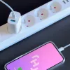 JOYROOM pikalaaturi USB-A QC3.0 / USB-C PD 20W valkoinen (L-QP2011)