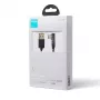 Joyroom pelikaapeli Type-C (kulma) - USB (suora) kaapeli 3A, 480Mbit/s, 1,2m, musta (S-UC027A6)