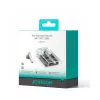 Joyroom IceLens Series True Wireless -nappikuulokkeet LED-valoilla, Bluetooth 5.3, TWS, AAC, SBC, musta (JR-TC1-BLK)