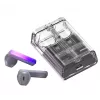 Joyroom IceLens Series True Wireless -nappikuulokkeet LED-valoilla, Bluetooth 5.3, TWS, AAC, SBC, musta (JR-TC1-BLK)
