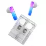Joyroom IceLens Series True Wireless -nappikuulokkeet LED-valoilla, Bluetooth 5.3, valkoinen (JR-TC1-WHT)