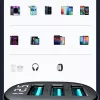 Joyroom JR-CCD03 autolaturi digitaalinäytöllä, 3x USB-A, 17W, 3,4A, musta