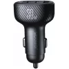 Joyroom JR-CCD04 autolaturi 30W 2x USB-C USB-A digitaalinäytöllä - musta