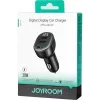 Joyroom JR-CCD04 autolaturi 30W 2x USB-C USB-A digitaalinäytöllä - musta