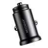 Joyroom JR-CCN05 mini-autolaturi 30W USB-A USB-C musta