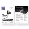 Joyroom JR-CL03 5-in-1 autolaturi, 31W, 5 USB-A-liitäntää, musta