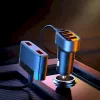 Joyroom JR-CL03 5-in-1 autolaturi, 31W, 5 USB-A-liitäntää, musta