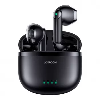 JOYROOM JR-TL11 True Wireless -nappikuulokkeet ENC:llä, IPX4-vesisuojaus, Bluetooth 5.3, kosketusohjaus, musta