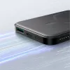 JOYROOM JR-W020 Mini varavirtalähde 5000mAh 20W USB-A USB-C langaton lataus - musta + USB-C-kaapeli