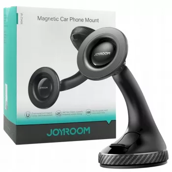 JOYROOM JR-ZS406-BLK magneettinen tuulilasinpidike autoon, 360° kierto, musta