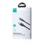 Joyroom Light-Speed-sarja USB-A - USB-C kaapeli, 100W, 1,2m, musta (S-A25)