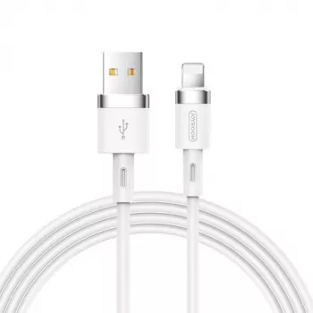 Joyroom Lightning - USB-kaapeli 2,4A, 1,2m, valkoinen (S-1224N2)