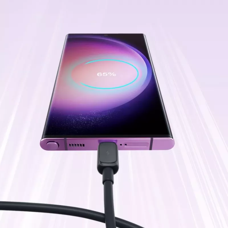 JOYROOM S-AC027A141B 1,2 m USB-A - Lightning punottu kaapeli, musta
