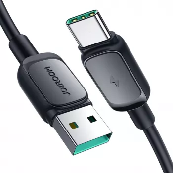 JOYROOM S-AC027A141B 1,2 m USB-A - Lightning punottu kaapeli, musta