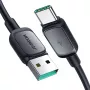 JOYROOM S-AC027A141B 1,2 m USB-A - Lightning punottu kaapeli, musta