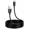 JOYROOM S-UC027A9 USB-A - USB-C -kaapeli 2M musta 3A pikalataus ja tietojen synkronointi