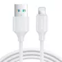 Joyroom S-UL012A9 Lightning-kaapeli 2m valkoinen 2,4A USB-A Lightning lataus & tiedonsiirto