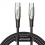 JOYROOM Star-Light USB-C USB-C -kaapeli SA27-CC5 1,2m musta 100W