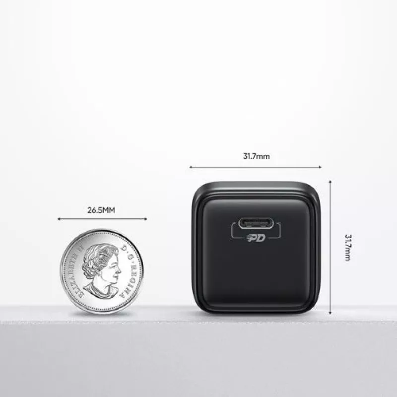 Joyroom matkalaturi Mini Type-C, PPS, PD 25W, musta EU (L-P251)