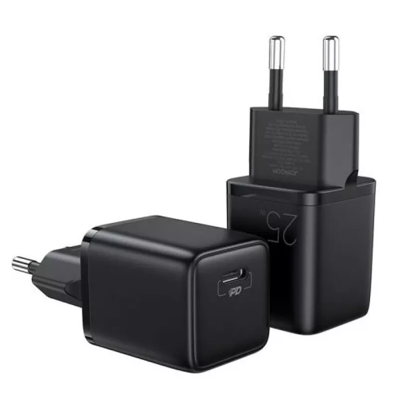 Joyroom matkalaturi Mini Type-C, PPS, PD 25W, musta EU (L-P251)