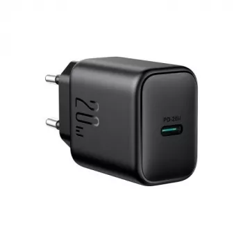Joyroom matkalaturi Type-C PD 20W QC 3.0 musta (JR-TCF20)