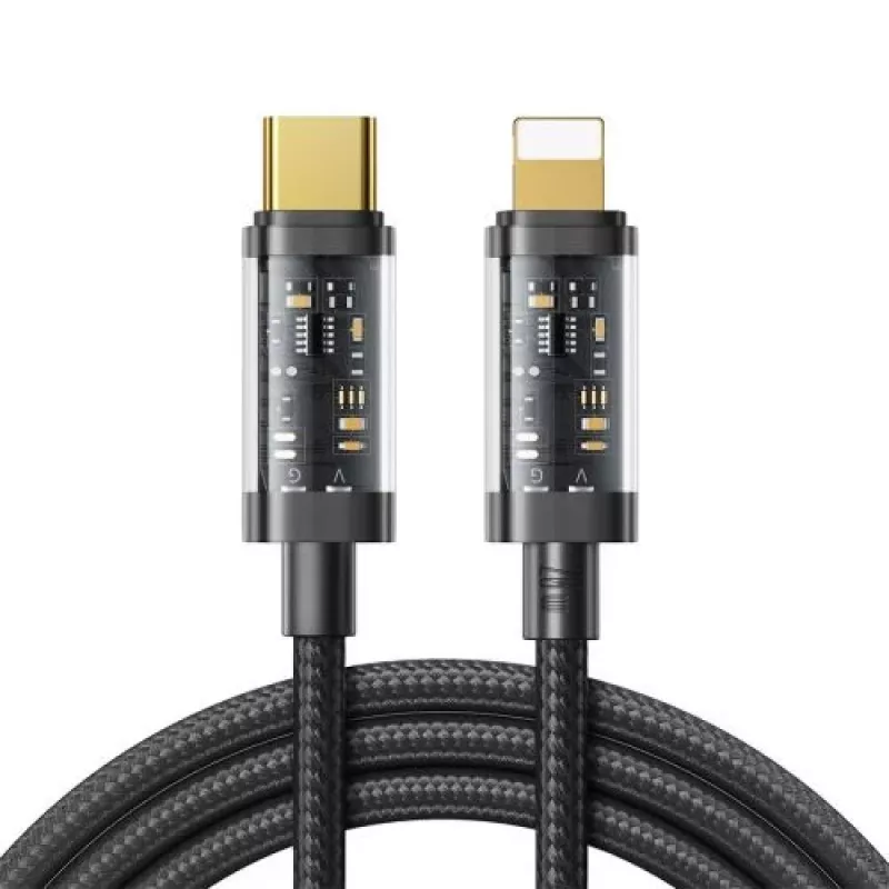 Joyroom Type-C - Lightning A10 Series pikalatauskaapeli PD 20W, 1,2m, musta (S-CL020A12)