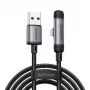 Joyroom USB-A - Lightning EnjoyX Series 90 asteen kaapeli A56, 3A, 480Mbps, 1,2m, musta (S-A56)