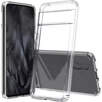 JT Berlin BackCase Pankow Clear Google Pixel 8 Pro -kotelo – läpinäkyvä TPU-kotelo 11045