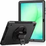 JT Berlin Rugged Kickstand & Handstrap -kotelo Samsung Galaxy Tab A11+ 2025 musta Bulk 30023