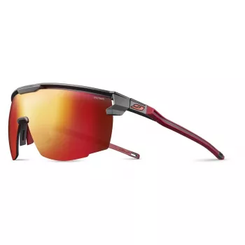 Julbo Ultimate SP3CF aurinkolasit - Spectron 3 CF linssit, kategoria 3, musta/punainen kehys