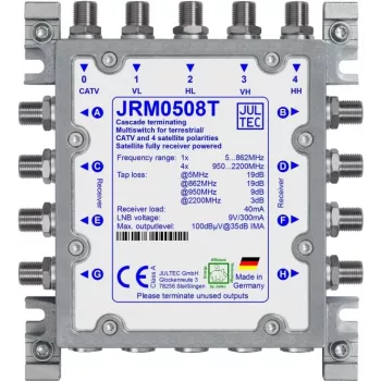 JULTEC JRM0508T multiswitch 5/8