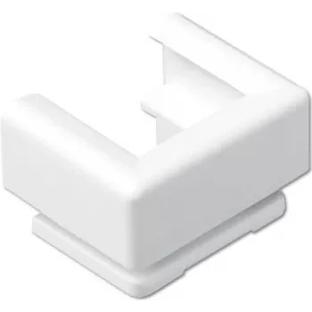 JUNG 12 WW kaapelikanavan sisääntuloliukusäädin 15 x 15 mm kanavalle, kestomuovi, alppivalkoinen