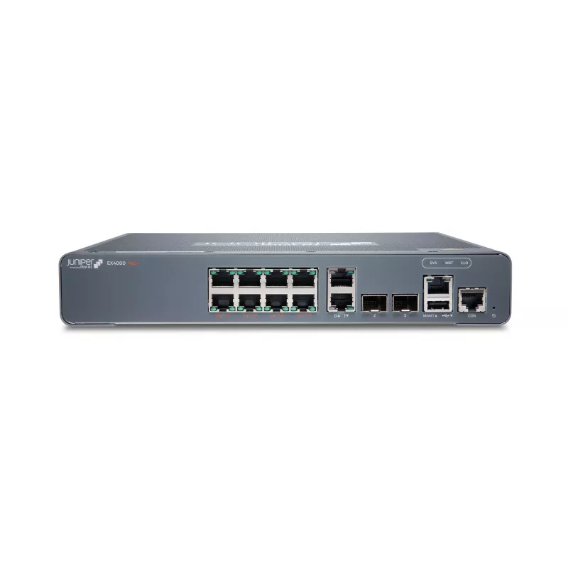 Juniper EX Series EX4000-8P - kytkin - L3 - hallittava - 8 x 10/100/1000 (PoE+)