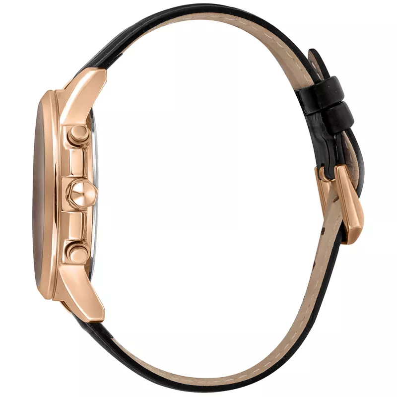 Just Cavalli miesten JC1G175L0235 42mm sininen kellotaulu nahkakello