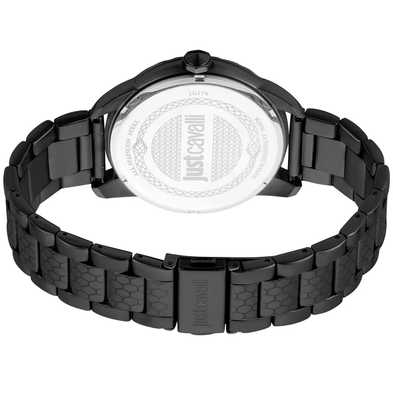 JUST CAVALLI MAN JC1G176M0065 42 mm ruostumaton teräs kvartsikello