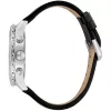 JUST CAVALLI MAN JC1G214L0015 46 mm kvartsianalogikello musta kellotaulu musta nahkaranneke