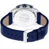 JUST CAVALLI MAN JC1G214L0045 44 mm sininen kellotaulu nahkaranneke kello