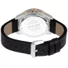 JUST CAVALLI MAN JC1G215L0035 42mm analoginen kvartsikello musta kellotaulu musta nahkaranneke