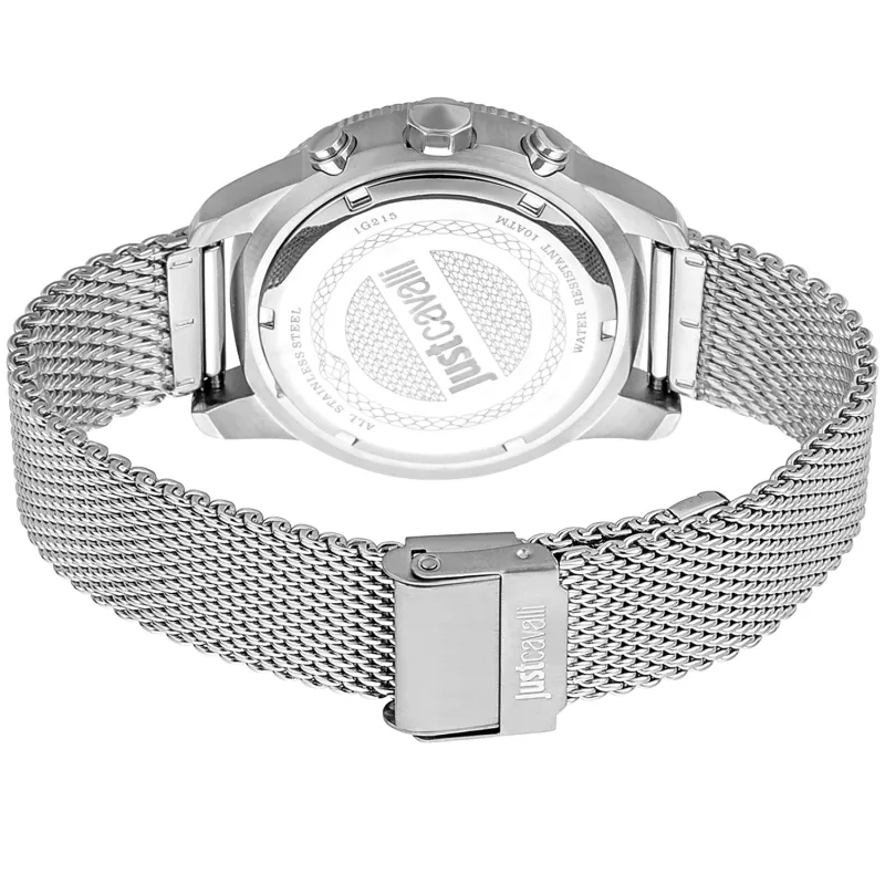 JUST CAVALLI MAN JC1G215M0045 42 mm ruostumaton teräs kvartsikello