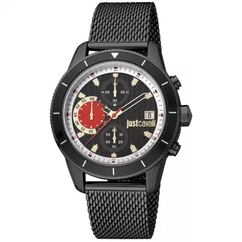 JUST CAVALLI MAN JC1G215M0075 41mm ruostumaton teräs kvartsikello