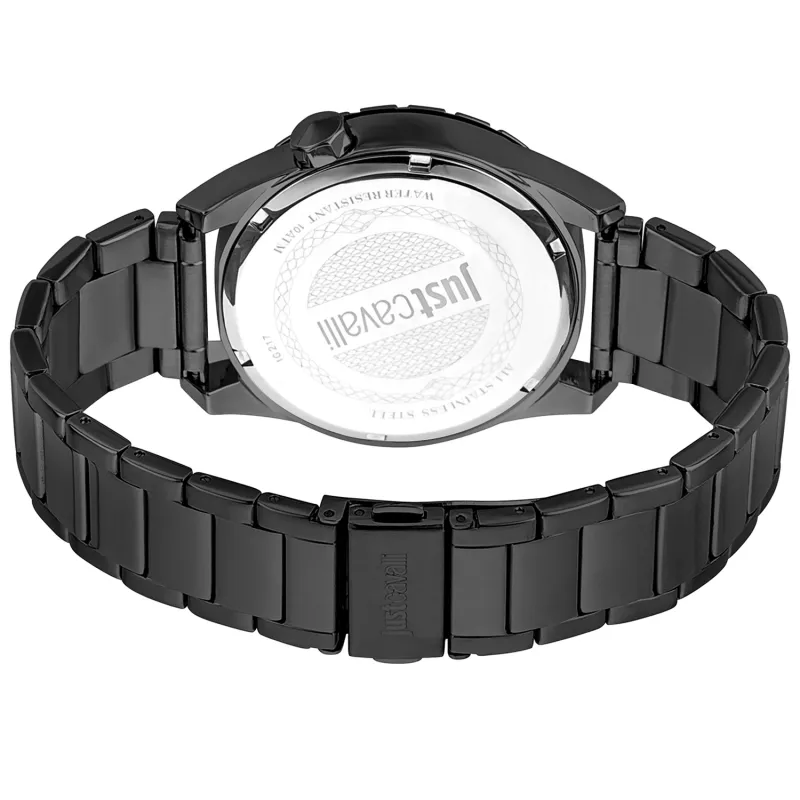 JUST CAVALLI MAN JC1G217M0075 kvartsianalogikello 42 mm ruostumaton teräs mesh-ranneke