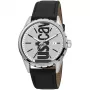 JUST CAVALLI MAN kello JC1G082L0105 (42mm), sininen kellotaulu ja sininen nahkaranneke