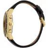 JUST CAVALLI MAN kello JC1G215L0025 (42 mm) - musta kellotaulu, nahkaranneke