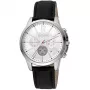 JUST CAVALLI miesten kvartsikello JC1G175L0215 42 mm sininen kellotaulu nahkaranneke