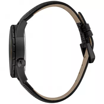 Just Cavalli miesten kello JC1G217L0045 42 mm musta kellotaulu nahkaranneke